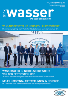 Verlinkt zum PDF der Wasser - Ausgabe 02/25
