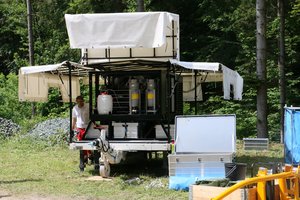 Übung zur Trinkwasser-Notaufbereitung mit dem Österr. Arbeiter-Samariterbund