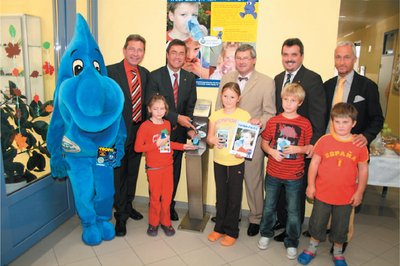 Gesundheit durch Wasser - Trinkwasserhydrant für die Kinder der VS Klingenbach