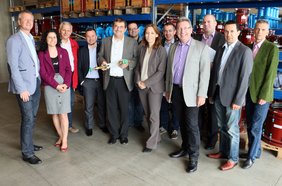 Albanische Delegation beim österreichweiten „Best Practice-Betrieb“ WLV zu Besuch!