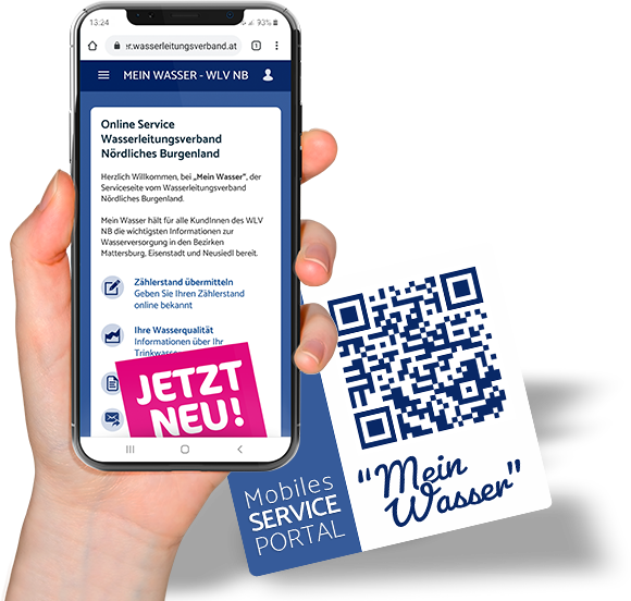 Mobiles SERVICE Portal Mein Wasser