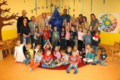 Tropfi zu Besuch im Kindergarten Wulkaprodersdorf