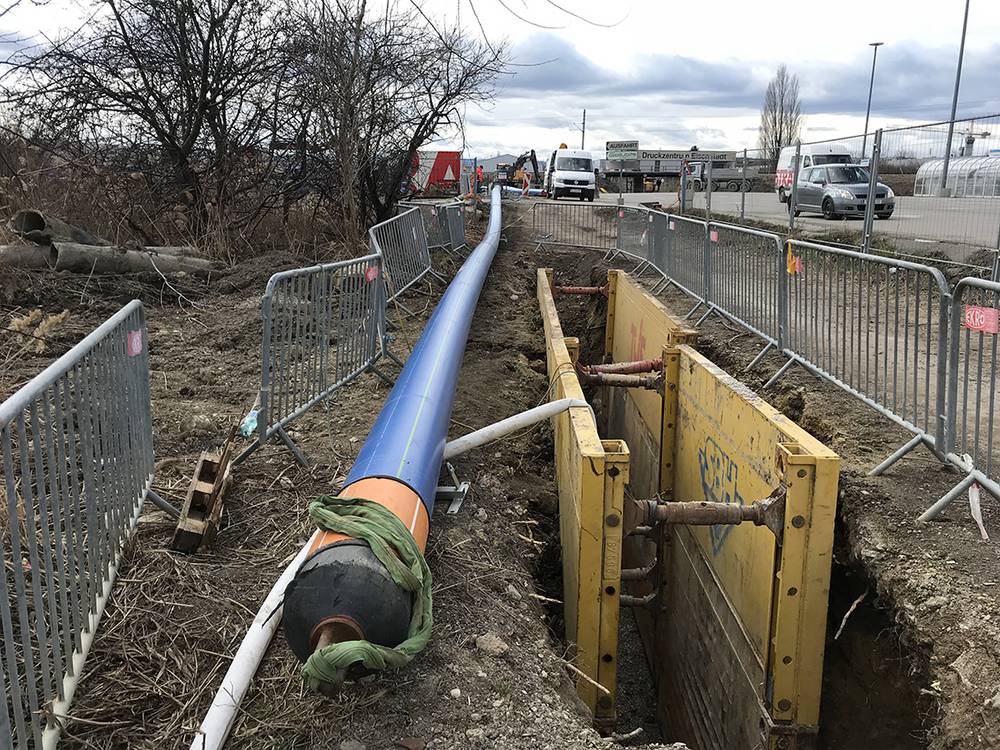 Sanierung der Wassertransportleitung TL 058 in Eisenstadt unter Anwendung des innovativen Verlegeverfahrens „Berstlining“