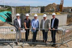 Baubeginn Wasserwerk Kittsee - Wasserversorgungsanlage auf modernstem Standard