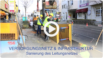 VERSORGUNGSNETZ & INFRASTRUKTUR - Sanierung des Leitungsnetzes