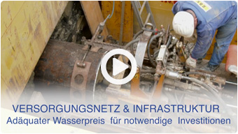 VERSORGUNGSNETZ & INFRASTRUKTUR - Adäquater Wasserpreis  für notwendige  Investitionen